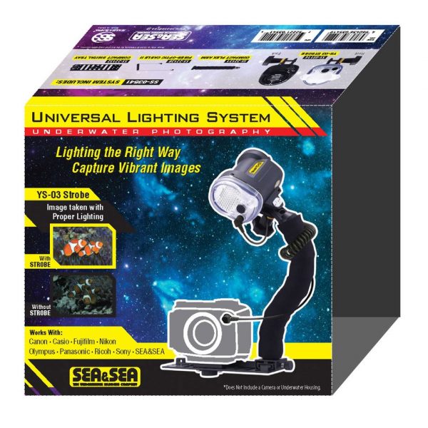 Sea & Sea YS-03 Strobe with Tray Set | Made In Japan