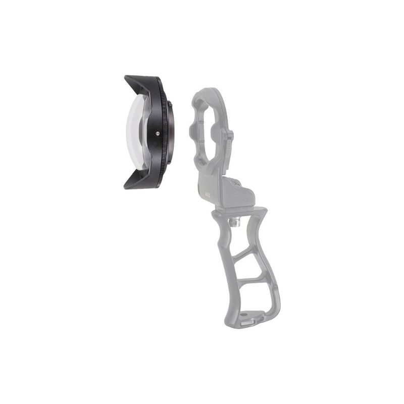 AOI UWL-03II-BLK Underwater 0.73X Wide Angle Conversion Lens Mark II for Action Camera & Phone - Black Color - Image 2
