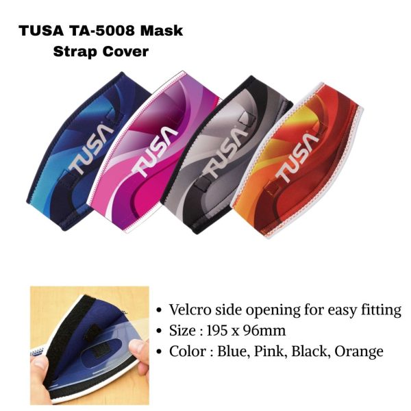 TUSA mask strap cover
