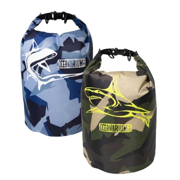 Oceanarium camo dry bag