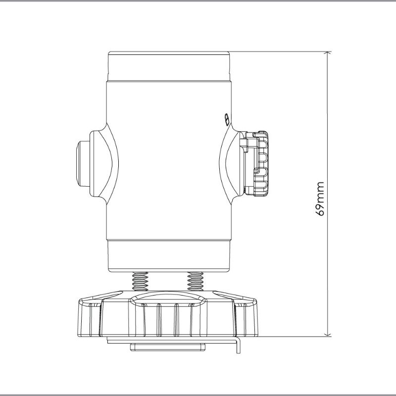 AOI QRS-11-CXM-BLK Quick Release Base - Image 4